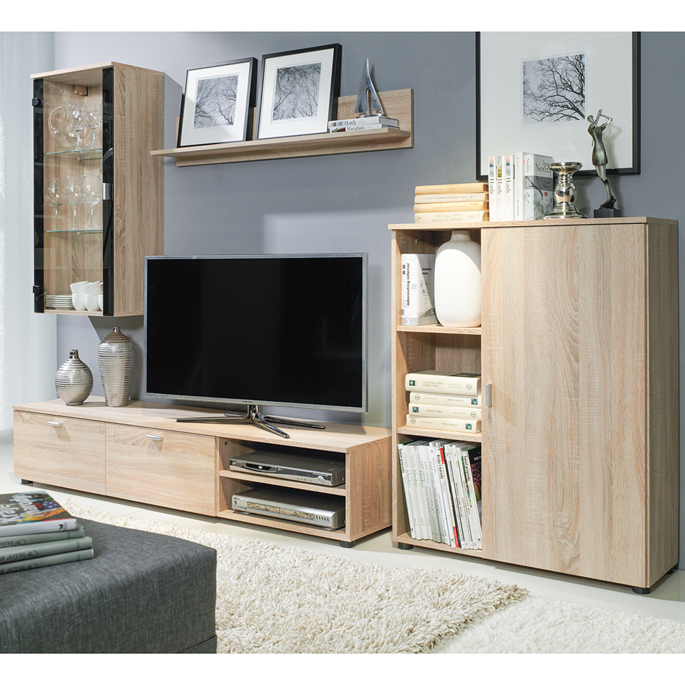 Obývací stěna DINO | 245 cm | dub sonoma