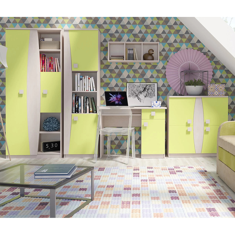 TENUS z | komoda T-05 K4SZ | santana/zelená