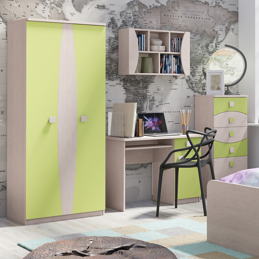 TENUS z | zásuvka pod postel T-08 | santana/zelená