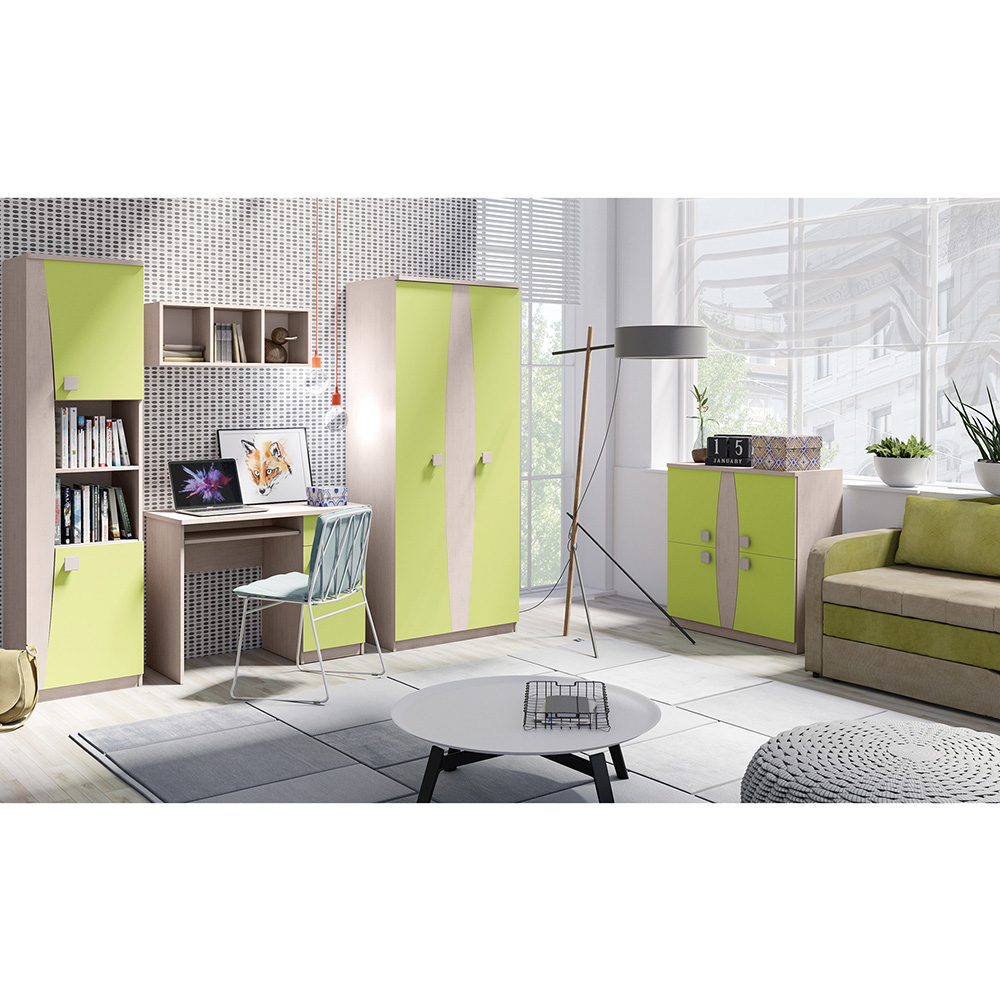 TENUS z | zásuvka pod postel T-08 | santana/zelená