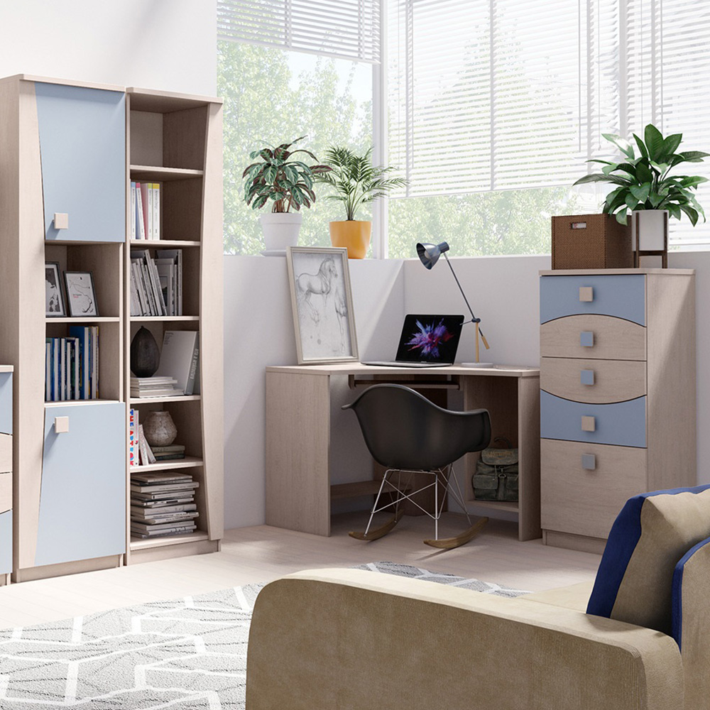 TENUS m | komoda T-06 K5SZ | santana/modrá