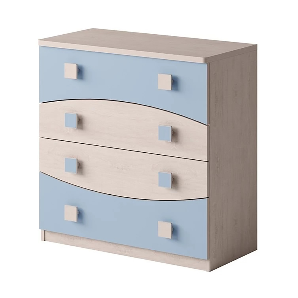 Dětský pokoj TENUS m | sestava A | santana/modrá