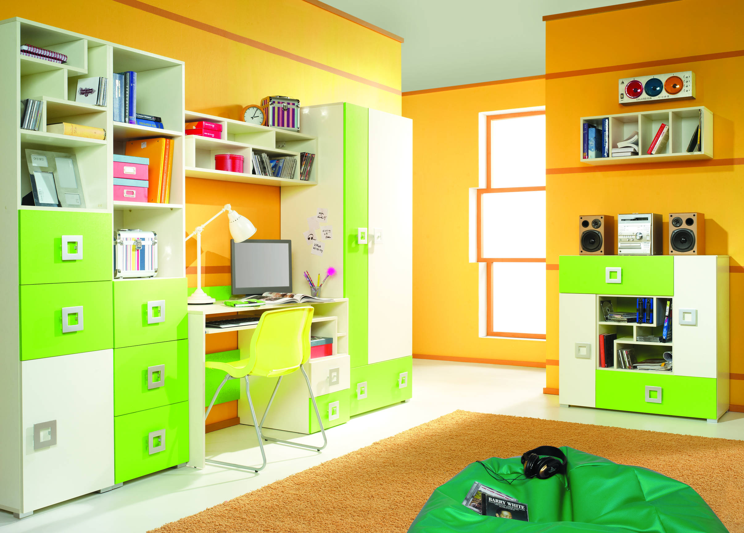 Labyrint - regál LA6 - modrá SKLADEM poslední 1 ks