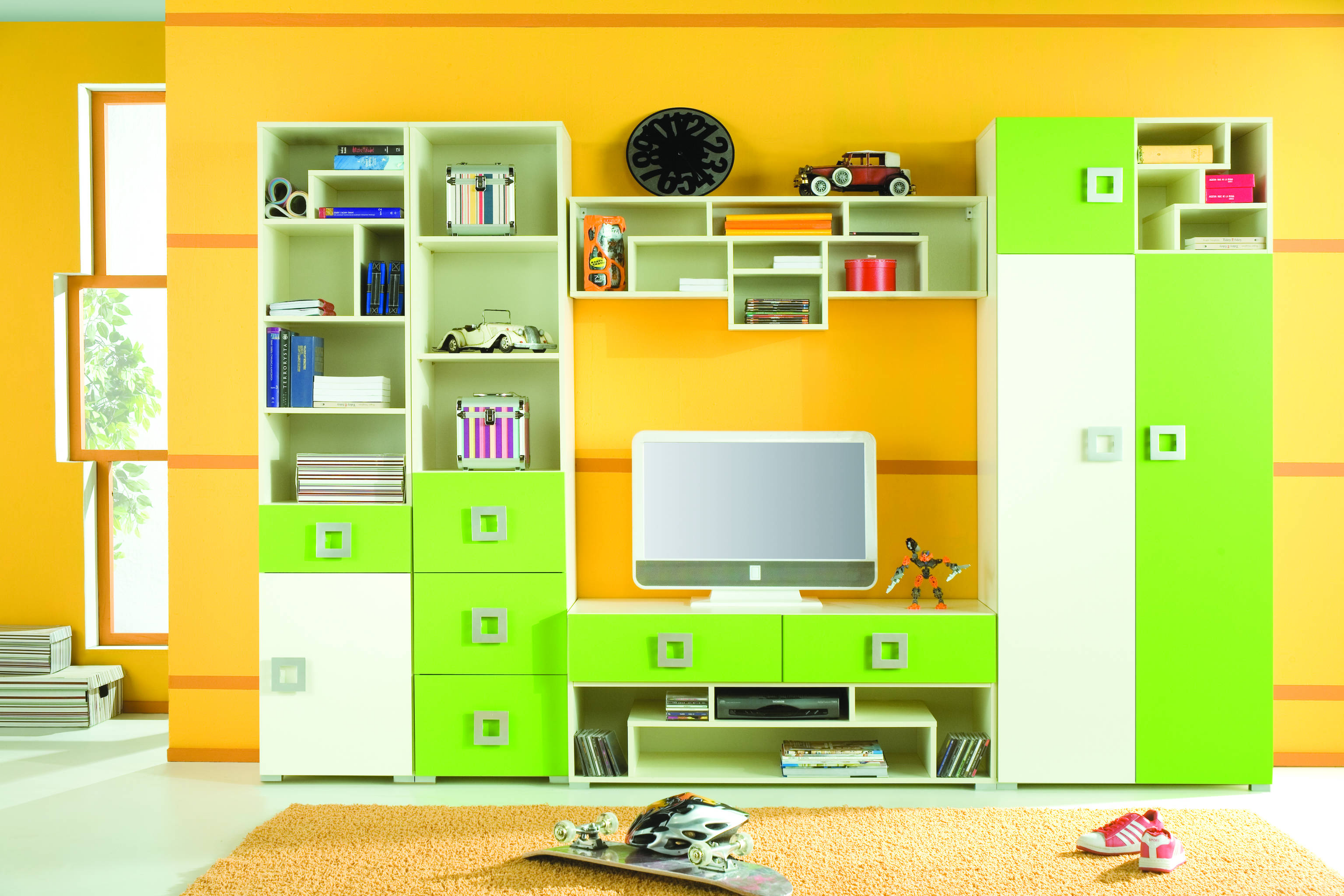 Labyrint - regál LA6 - modrá SKLADEM poslední 1 ks