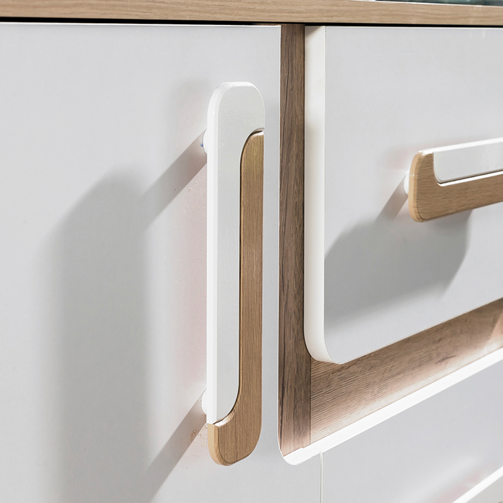 Apetito D | regál 5 | dub světlý