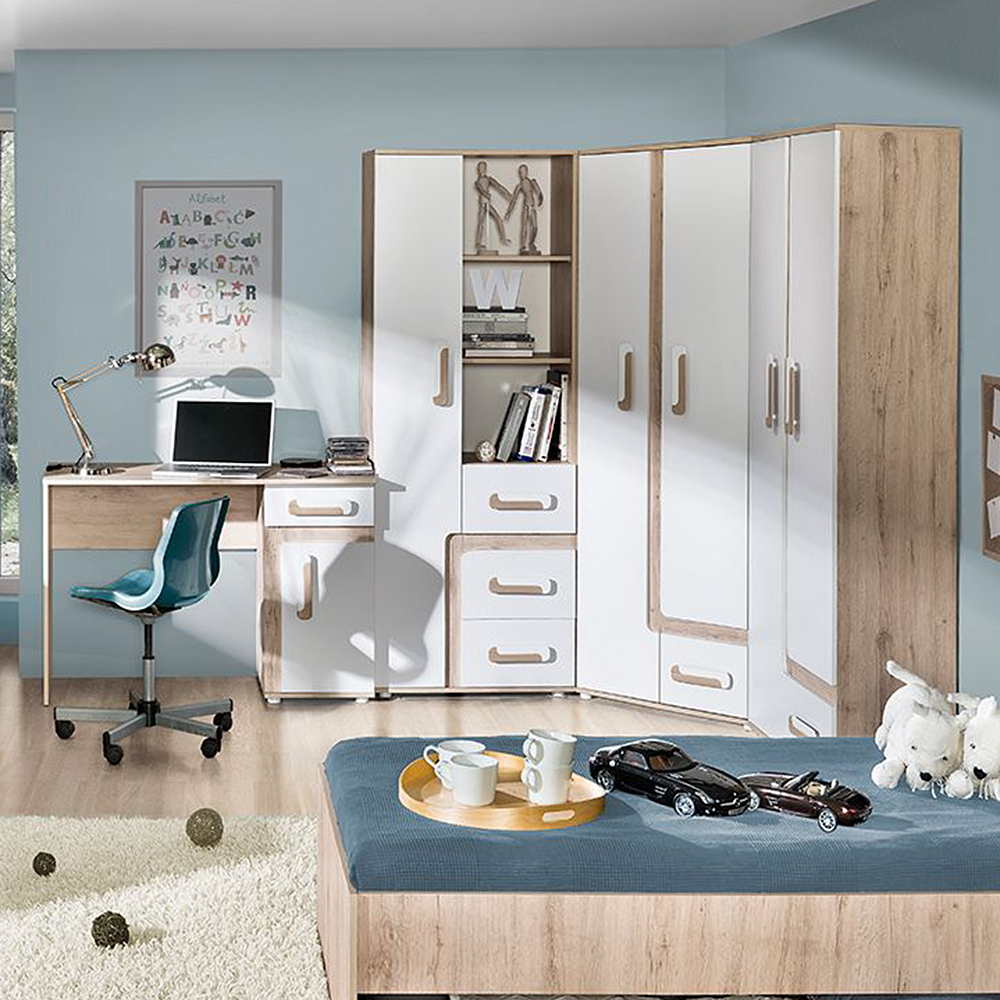 Apetito D | psací stůl 9 | dub světlý