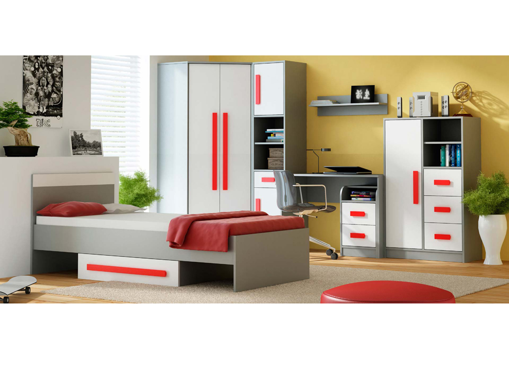 Git - regál 3 - šedá