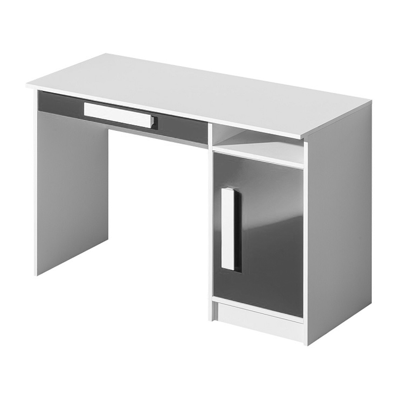 Dětský pokoj GULIVER p | sestava B | popelavá lesk | RŮZNÉ ÚCHYTY