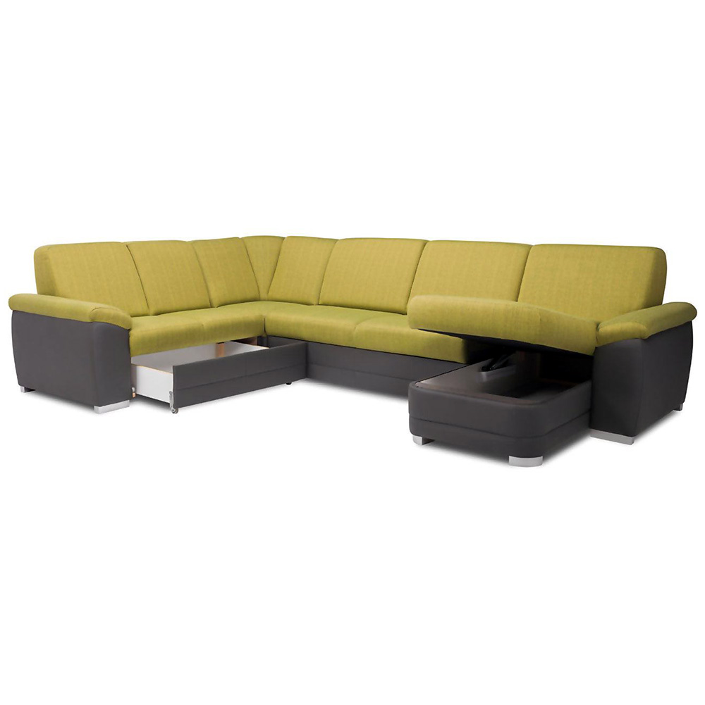 Sedací souprava BARELLO U | levá | VÝBĚR TKANIN