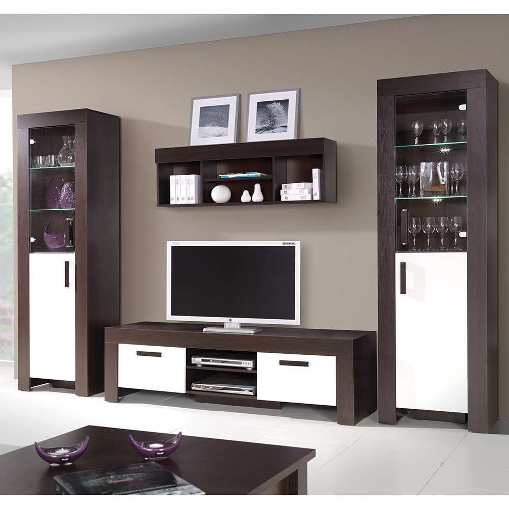 CEZAR m | TV stolek 15 | 120 cm | milano/crem