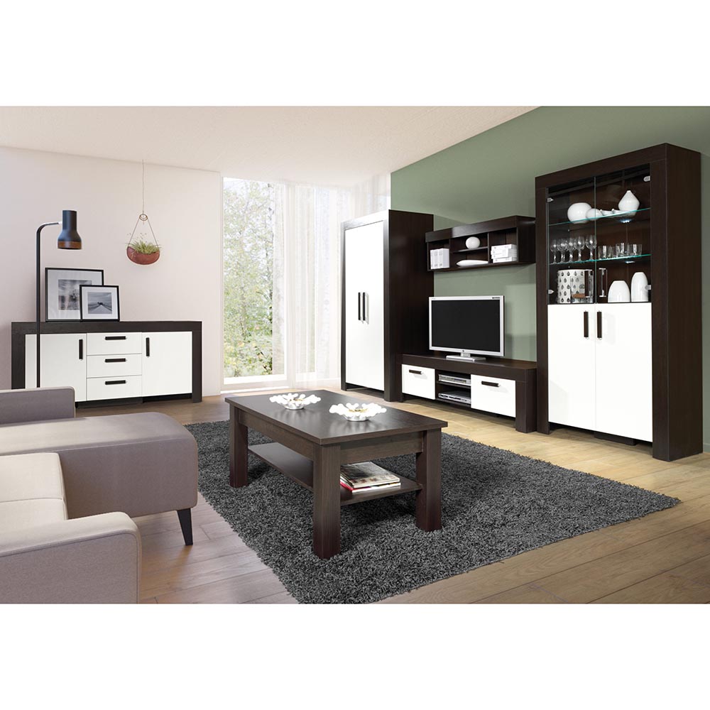 CEZAR m | TV stolek 15 | 120 cm | milano/crem