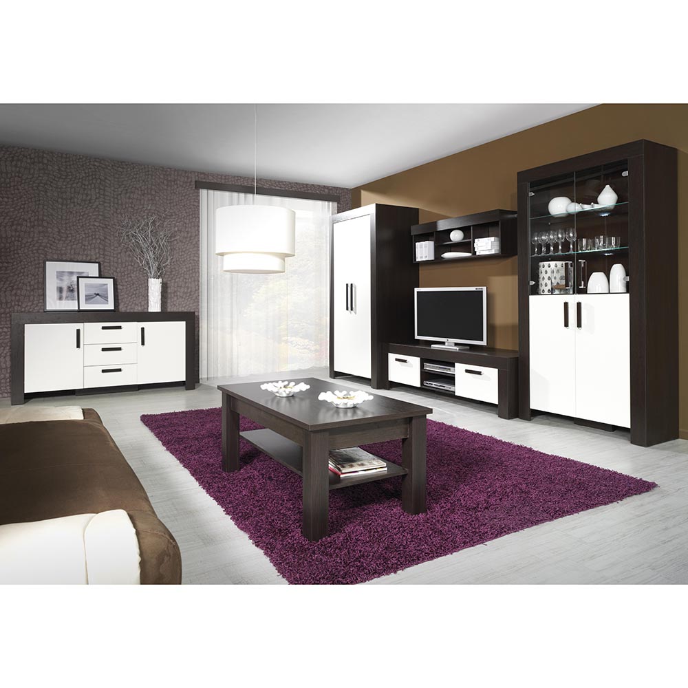 CEZAR m | TV stolek 15 | 120 cm | milano/crem