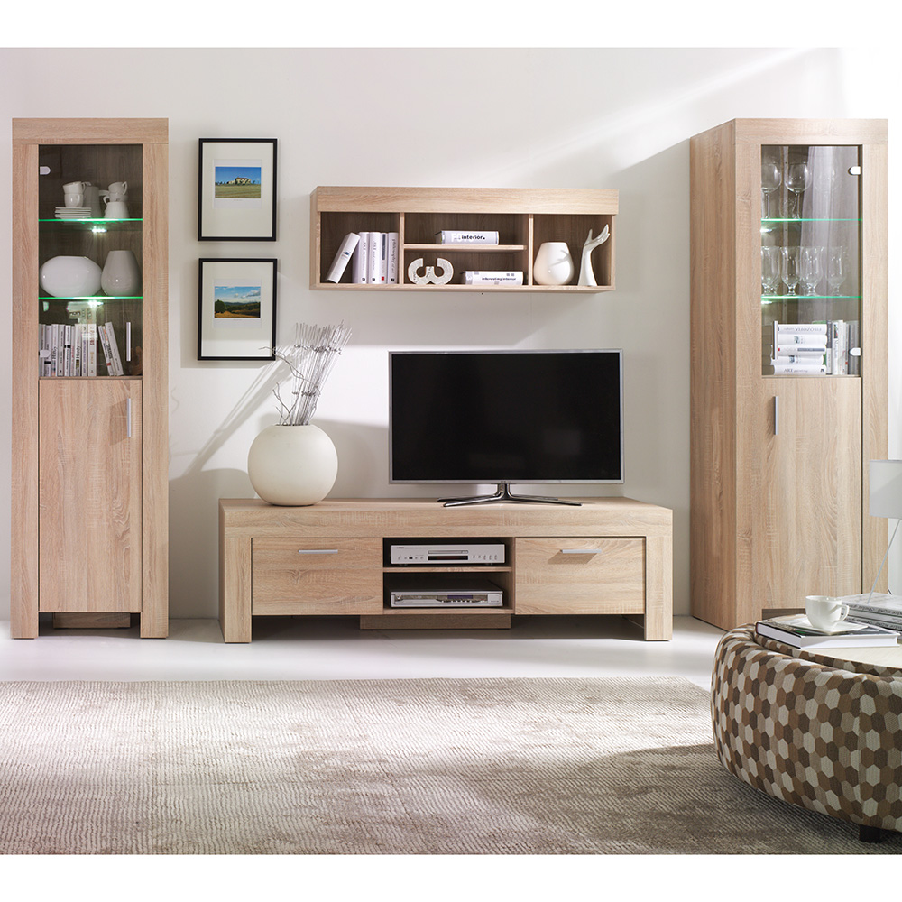 CEZAR s | psací stůl 17 | 140 cm | sonoma