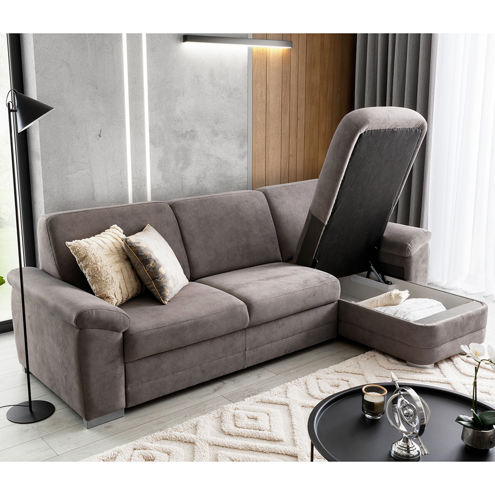 Sedací souprava BARELLO | 267x153 | rozkládací + úložný prostor | VÝBĚR TKANIN