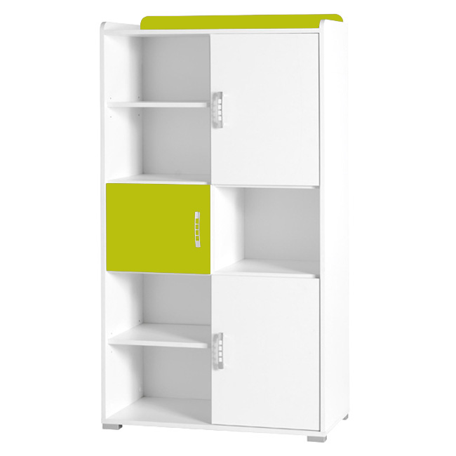 Nemo - regál 4 - bílá/seledyn