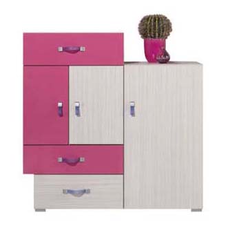 Dětský pokoj Komi A - růžová