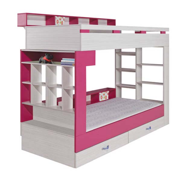 Dětský pokoj Komi A - růžová