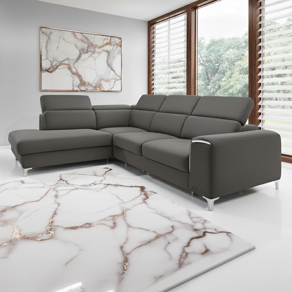 Sedací souprava GENOVA | 225x280 | rozkládací + úložný prostor | VÝBĚR TKANIN a NOŽIČEK