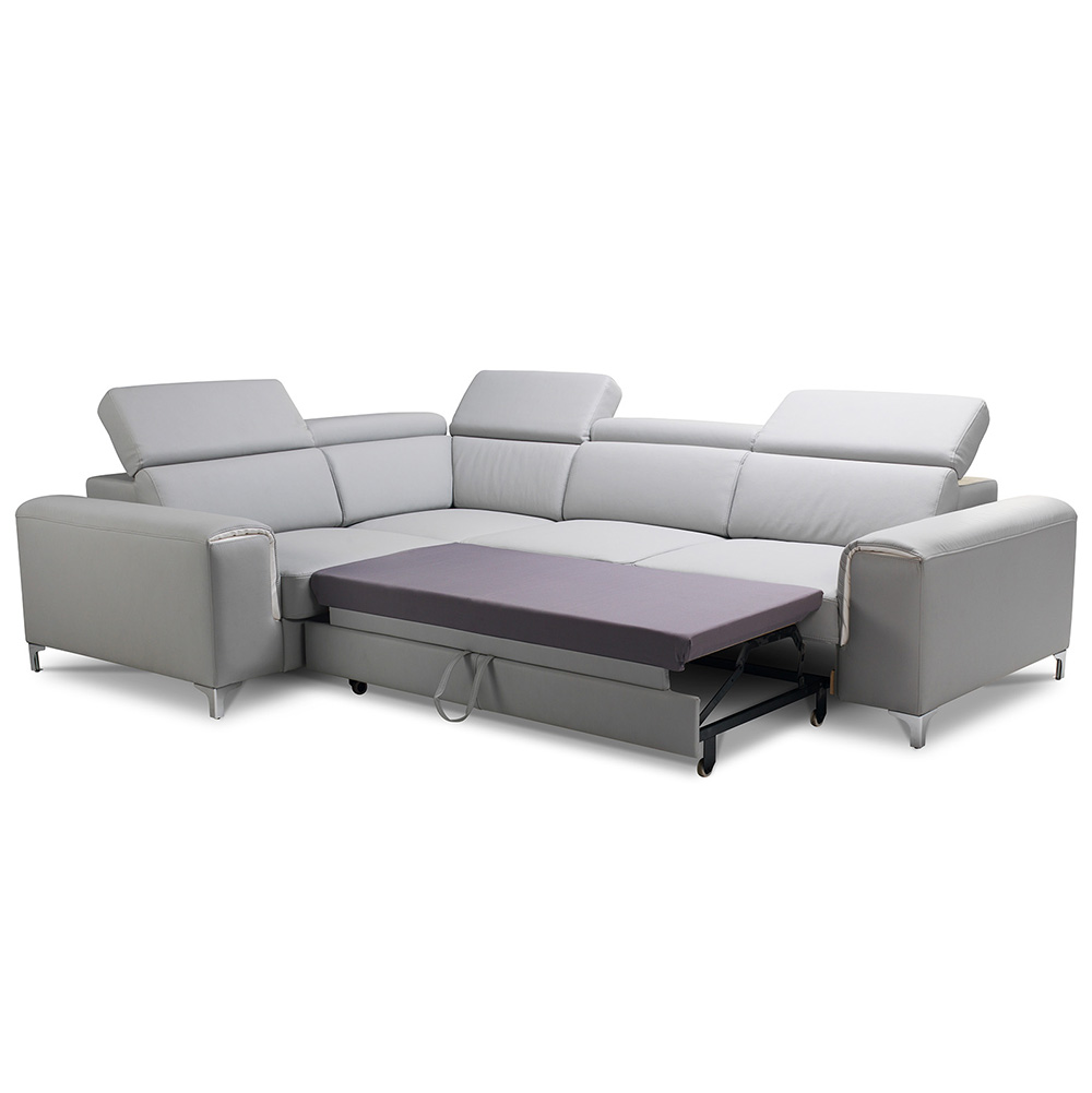 Sedací souprava GENOVA | 207x280 | rozkládací + úložný prostor | VÝBĚR TKANIN a NOŽIČEK