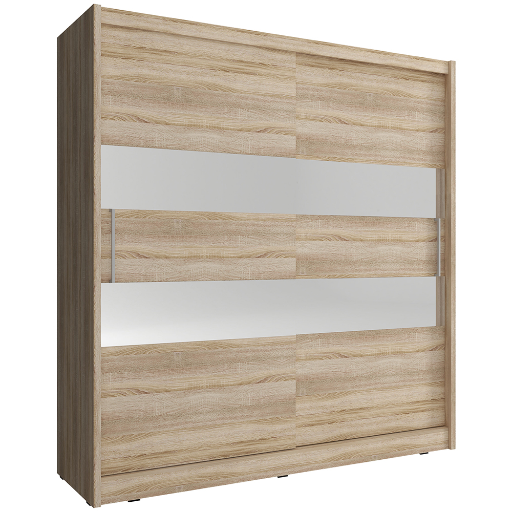 Skříň MAJA II - 200 cm - sonoma