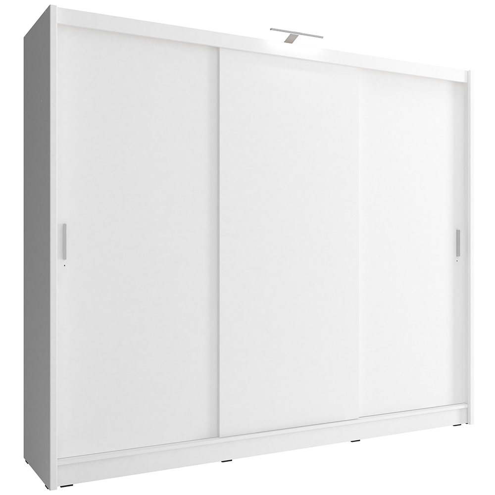 Skříň WIKI I - 250 + LED osvětlení- bílá