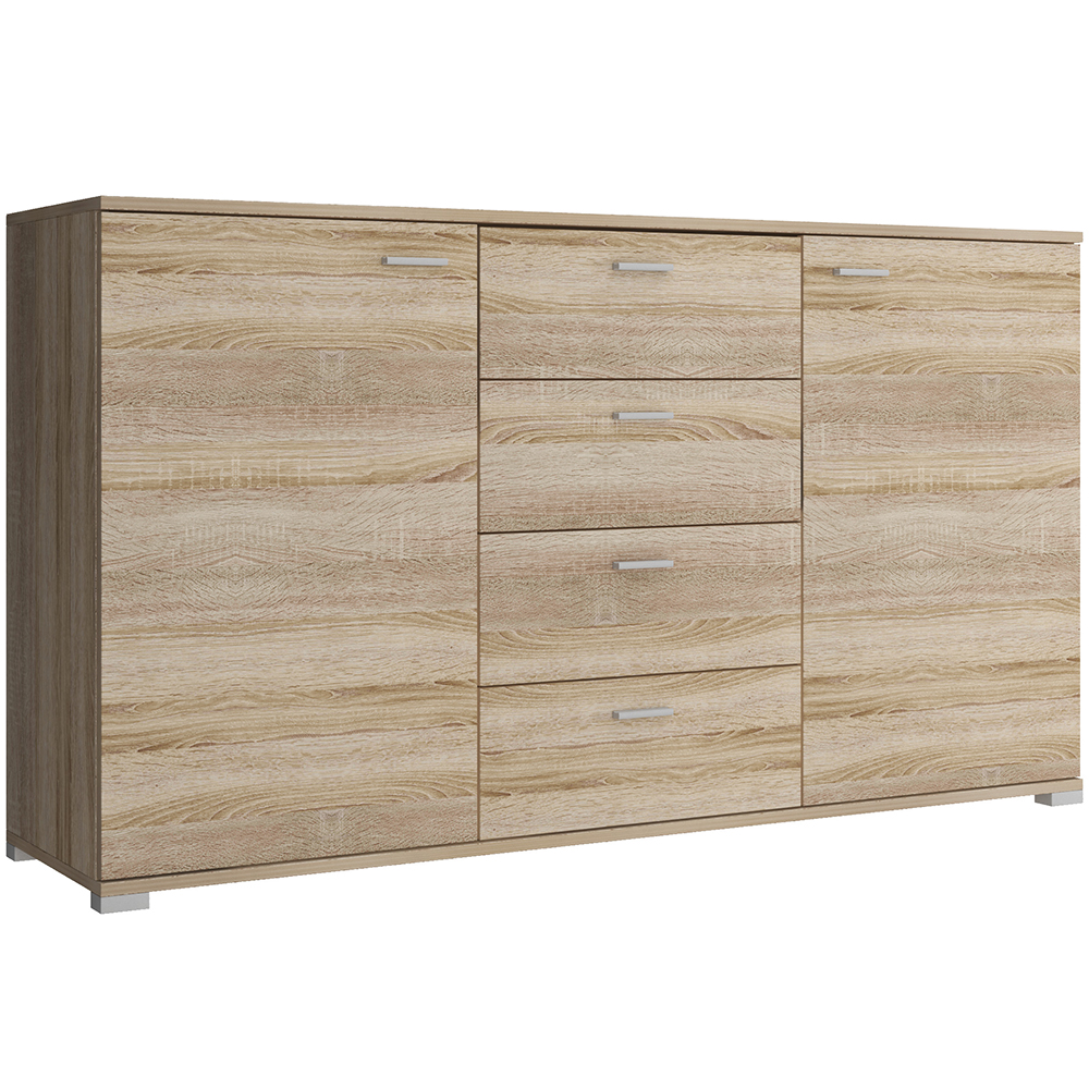 Komoda 150 - dub sonoma  SKLADEM 1 ks