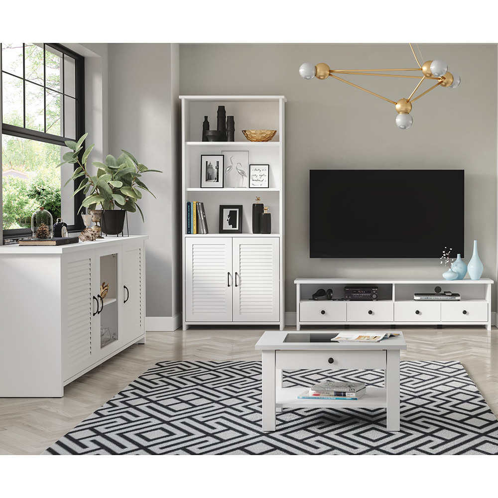 ORIENT | konferenční stolek ST | 93 cm | bílá