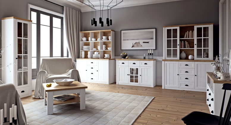 Provence | jídelní židle KRZ6 | látka: ořech