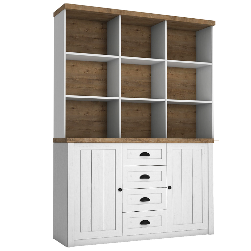 Obývací stěna PROVENCE a | 8 dílů | andersen/lefkas