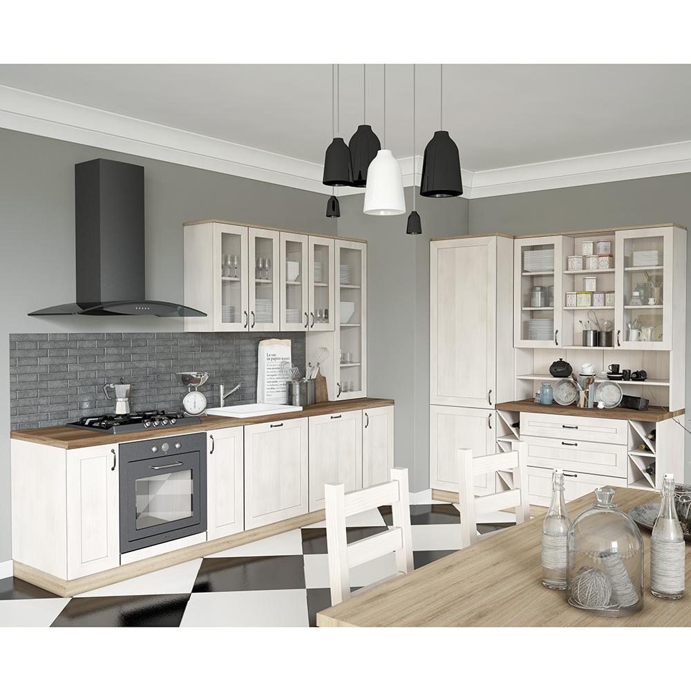 ROYAL r | TV stolek RN | 127 cm | borovice nordická/dub dziki