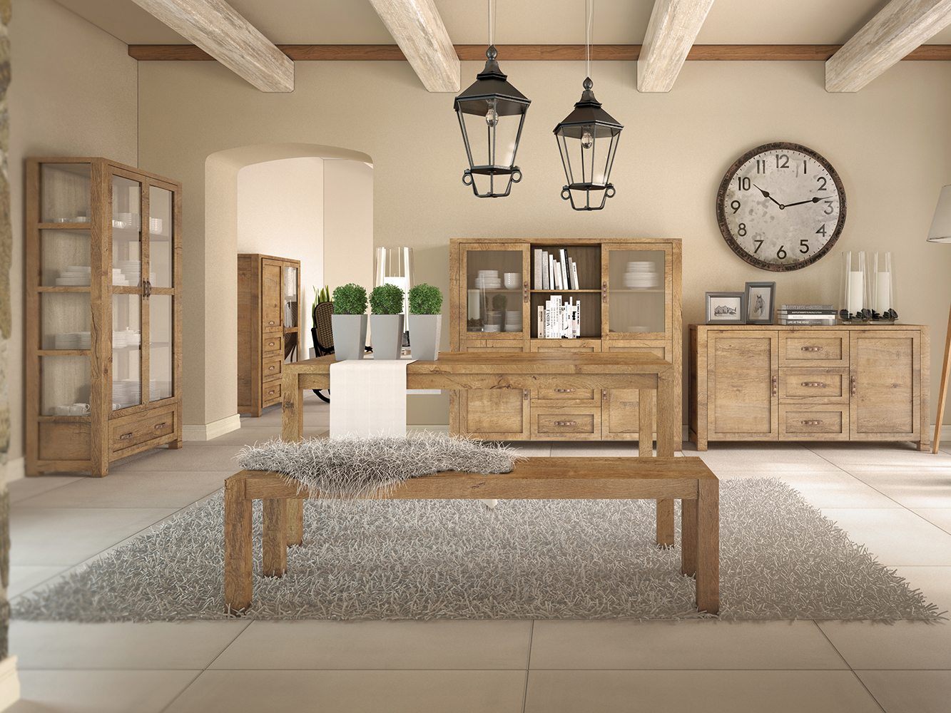 Nevada | vitrína/regál W2D | 100 cm | lefkas