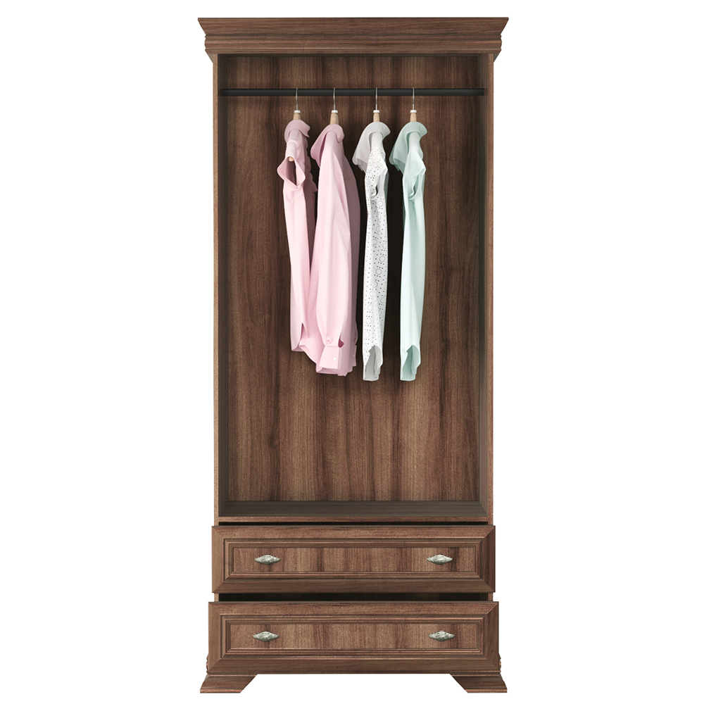 KORA s | šatní skříň KS1 | 88 cm | samoa king