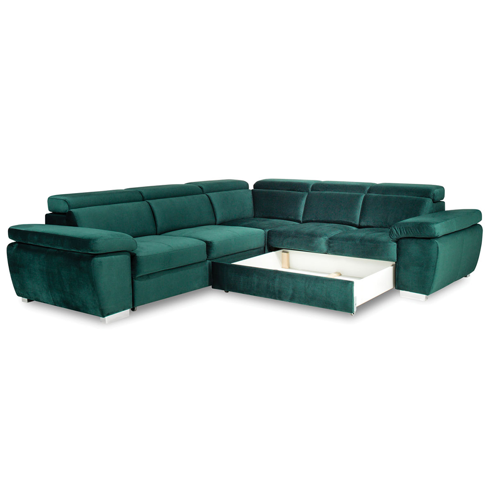 Sedací souprava ROSSO | 286x256 | ROZKLÁDACÍ | pravá | VÝBĚR TKANIN