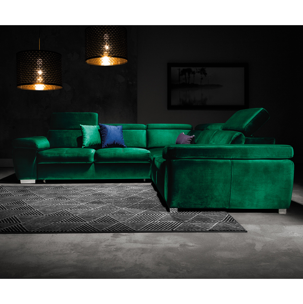 Sedací souprava ROSSO | 286x256 | ROZKLÁDACÍ | pravá | VÝBĚR TKANIN