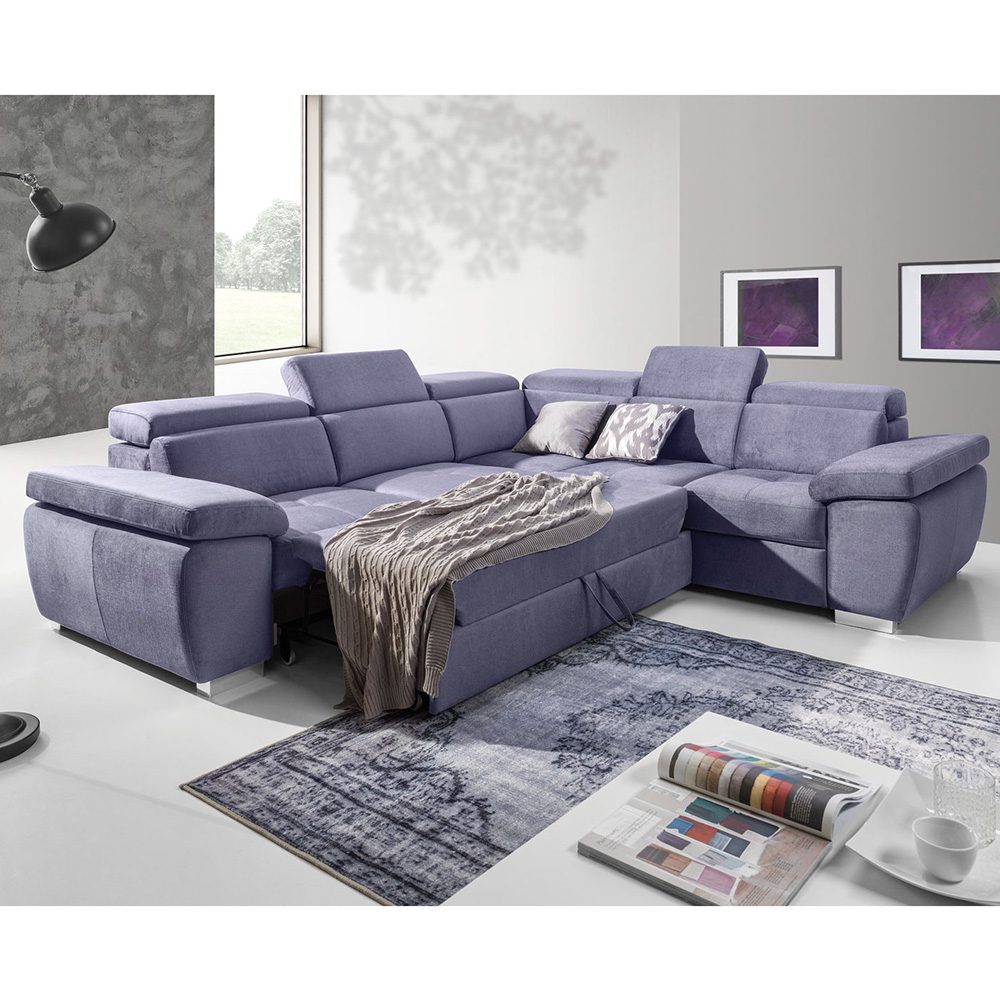 Sedací souprava ROSSO | 286x256 | ROZKLÁDACÍ | pravá | VÝBĚR TKANIN