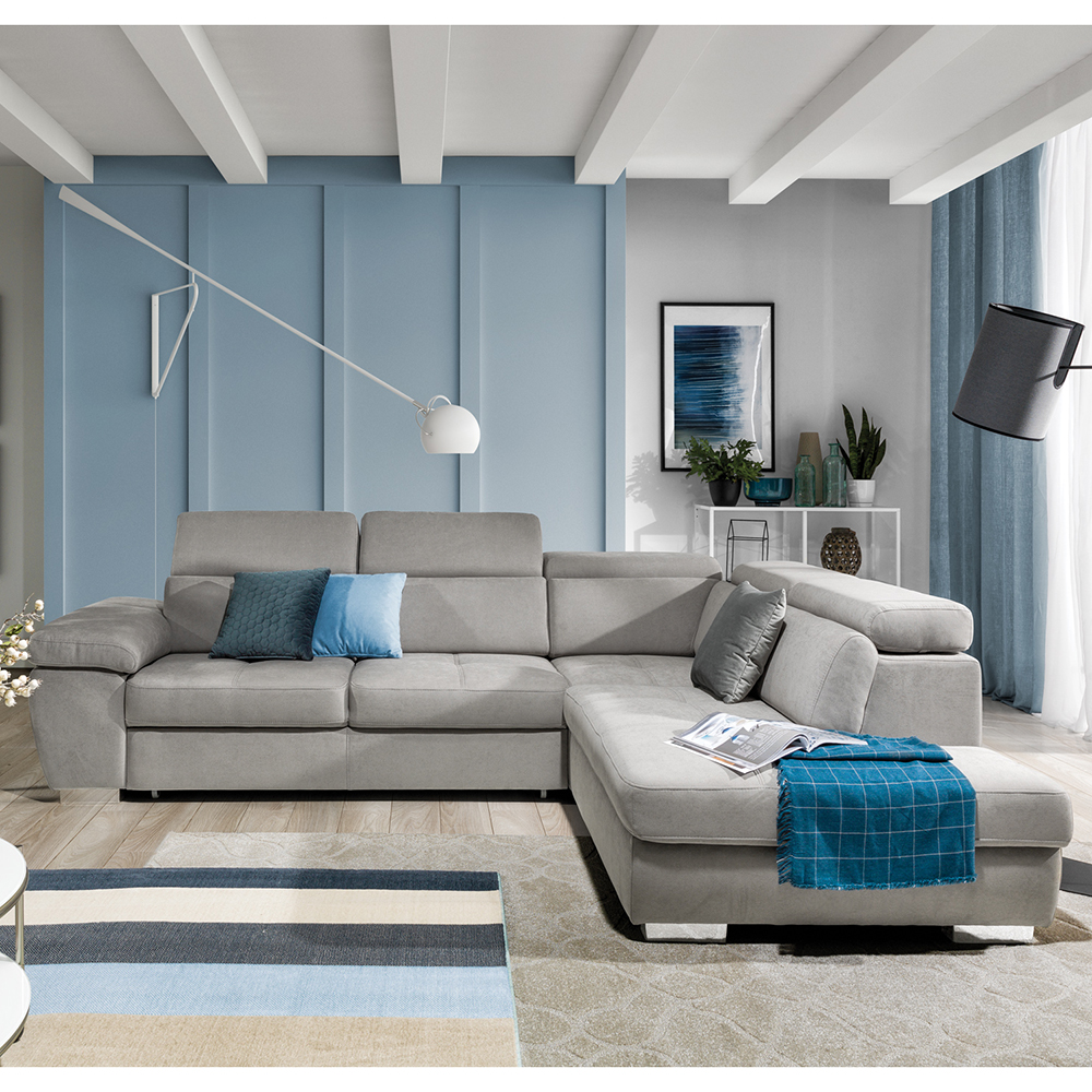 Sedací souprava ROSSO | 286x225 | NEROZKLÁDACÍ | pravá | VÝBĚR TKANIN