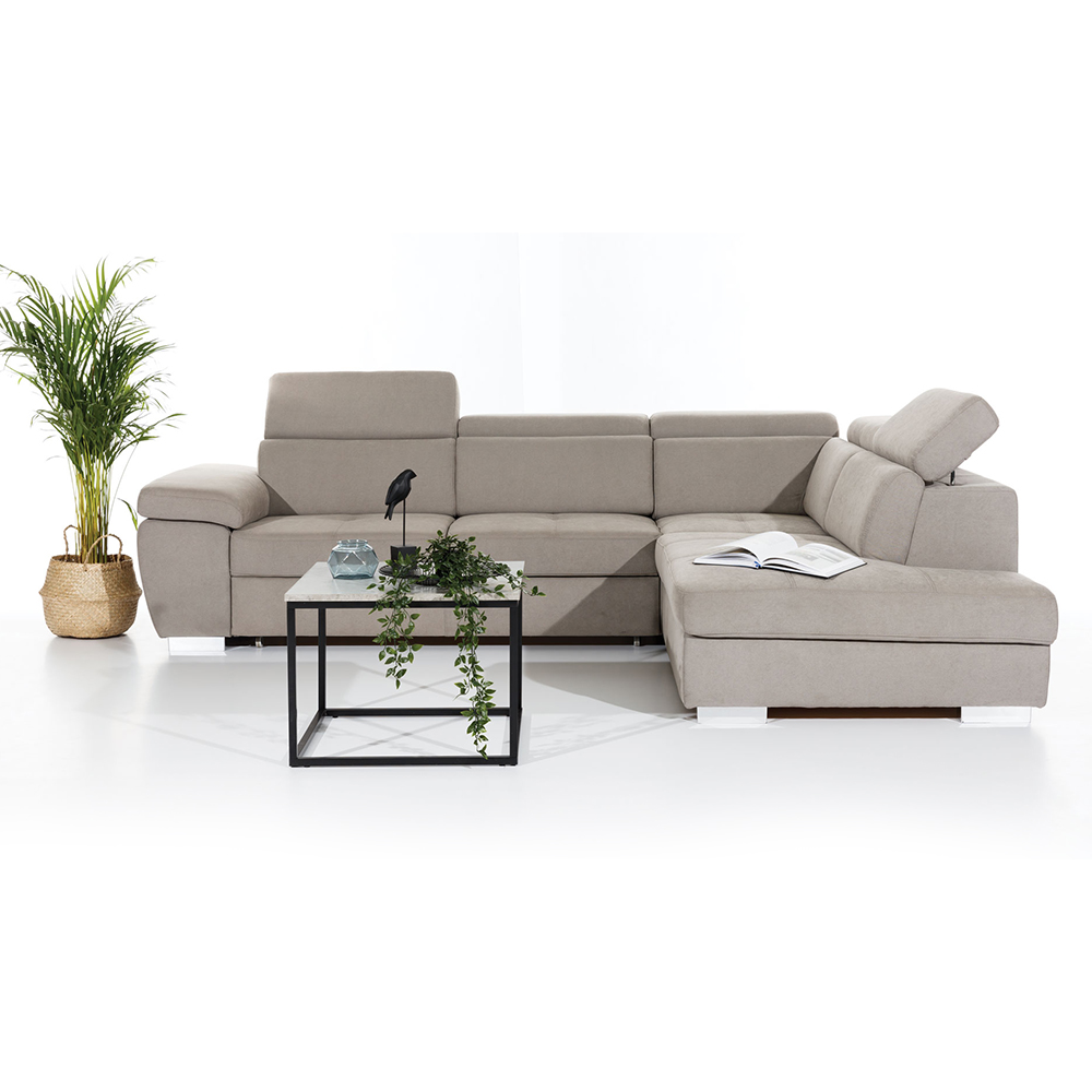 Sedací souprava ROSSO | 286x225 | NEROZKLÁDACÍ | pravá | VÝBĚR TKANIN