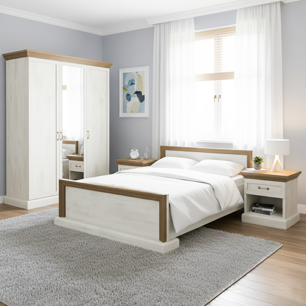 Ložnice Royal r | 4 dílná sestava | borovice nordická