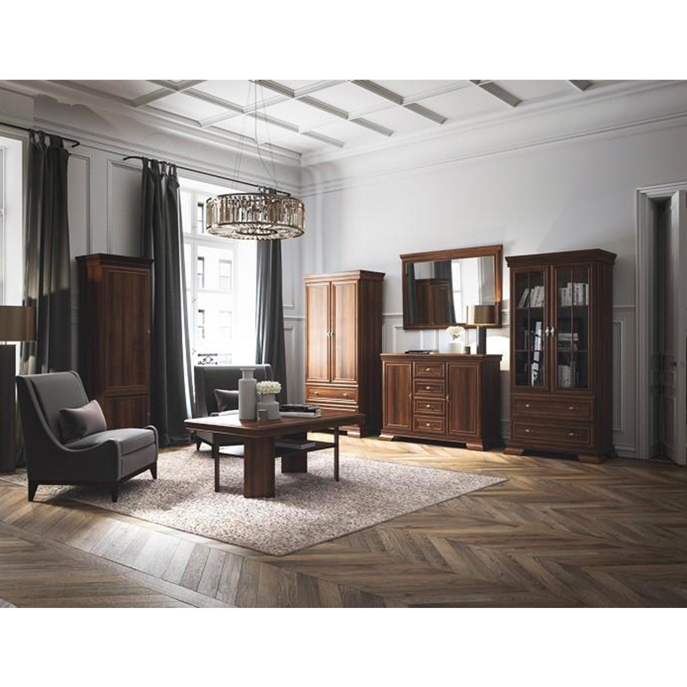 Obývací stěna se skříní KORA s | sestava A | 5 dílná | samoa king