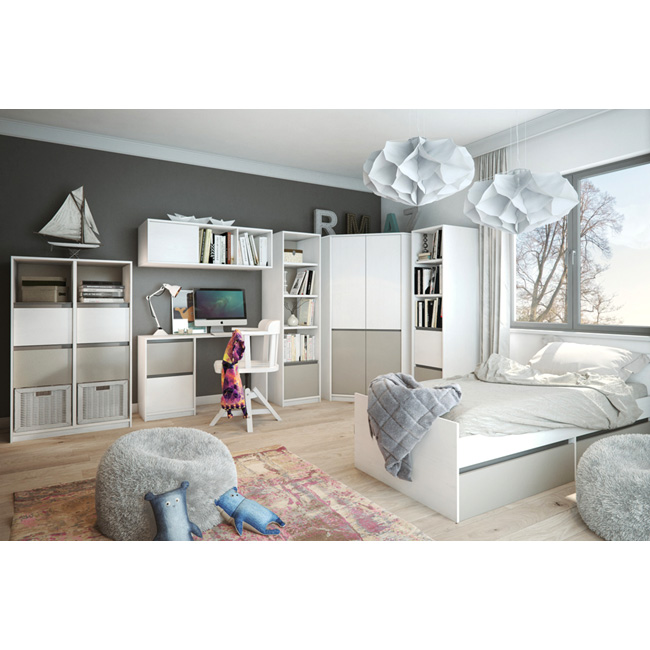 Regál Mati R1S - 49,5 cm - borovice andersen/congo