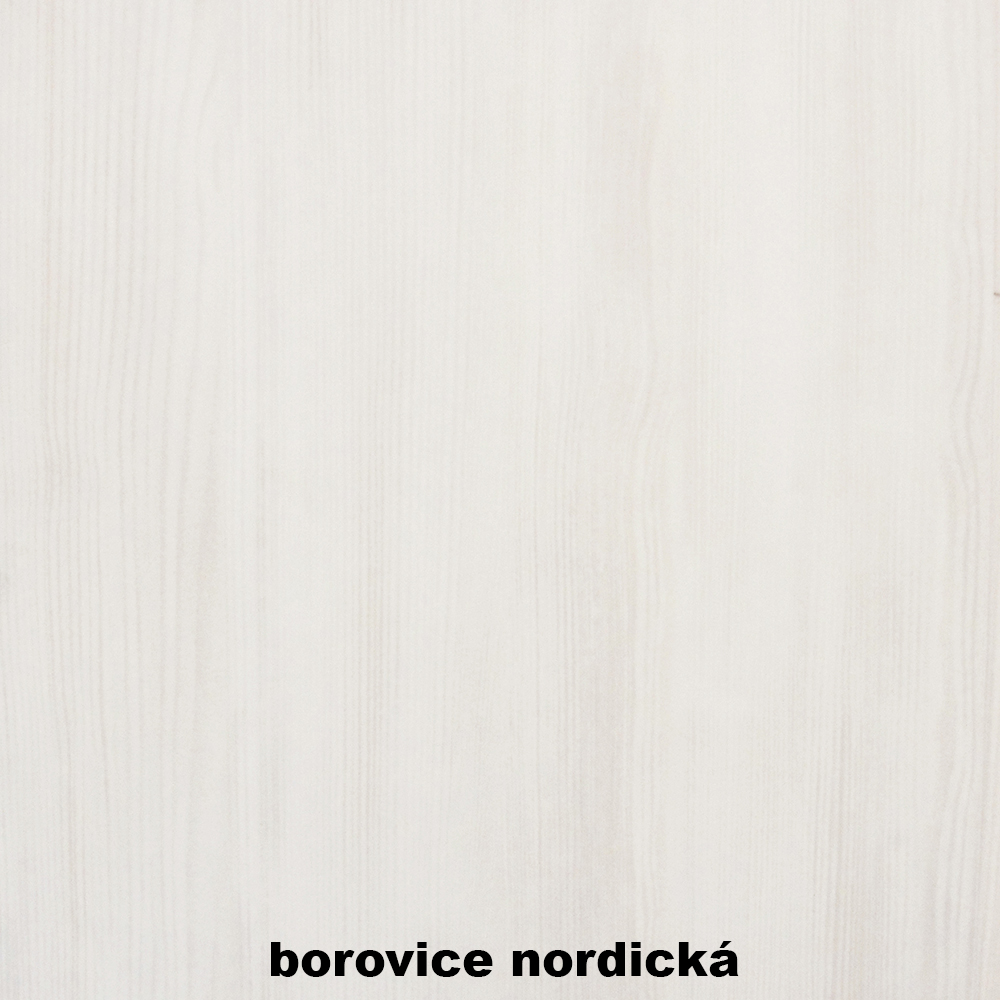 Royal - D45FZN dvířka na myčku bez úchytu - borovice nordická