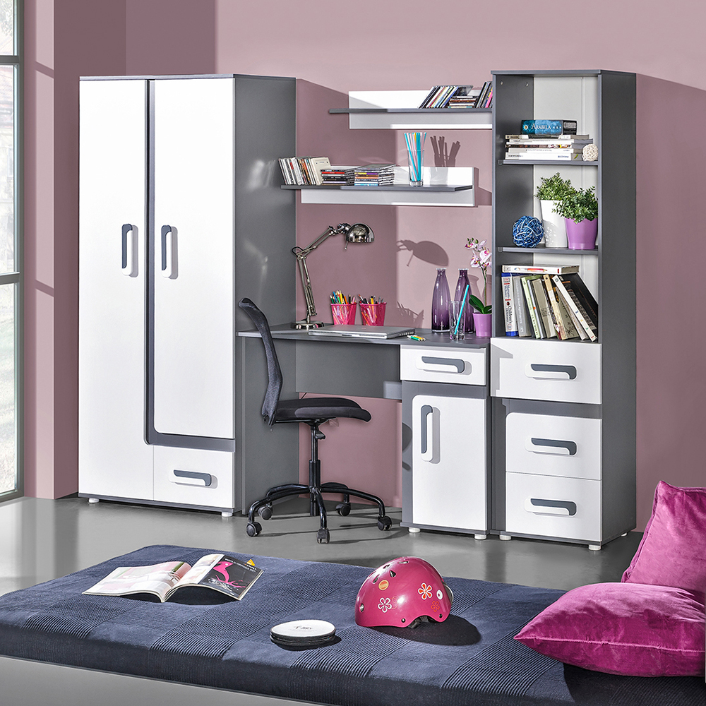 Apetito A | závěsná police 10 | 120 cm | antracit