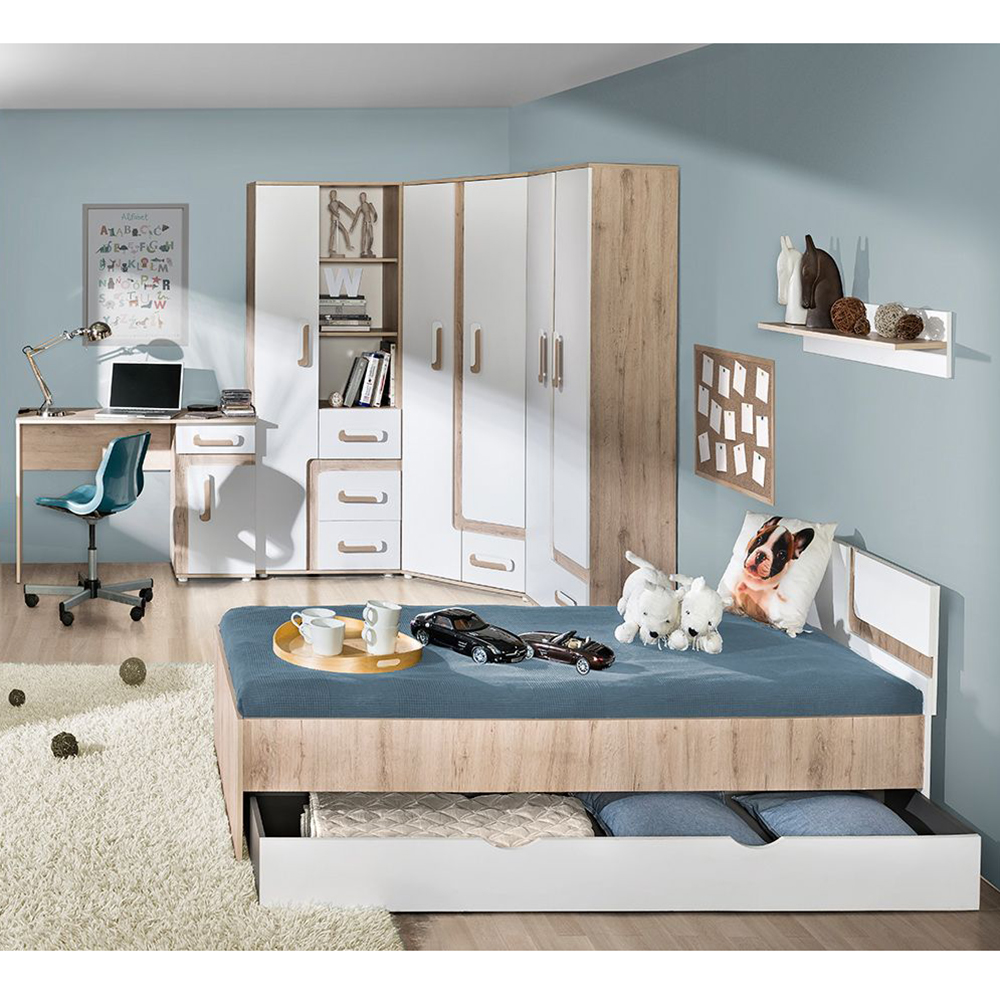 Apetito D | konferenční stolek 18 | 90x60 cm | dub světlý