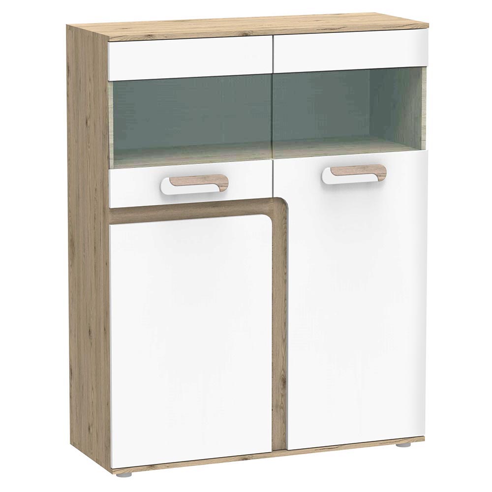 Obývací pokoj Apetito D | sestava 2 | dub světlý