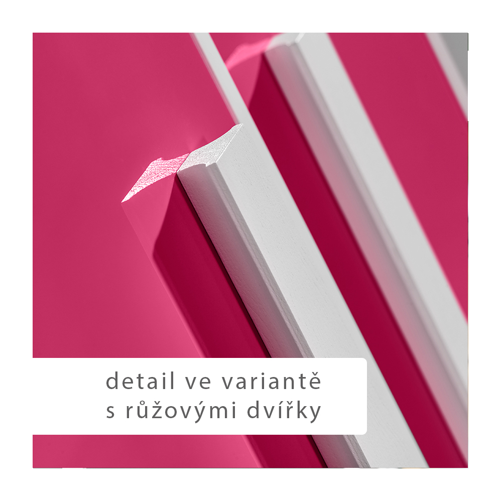 Guliver r | šatní skříň 12 | růžová lesk | RŮZNÉ ÚCHYTY