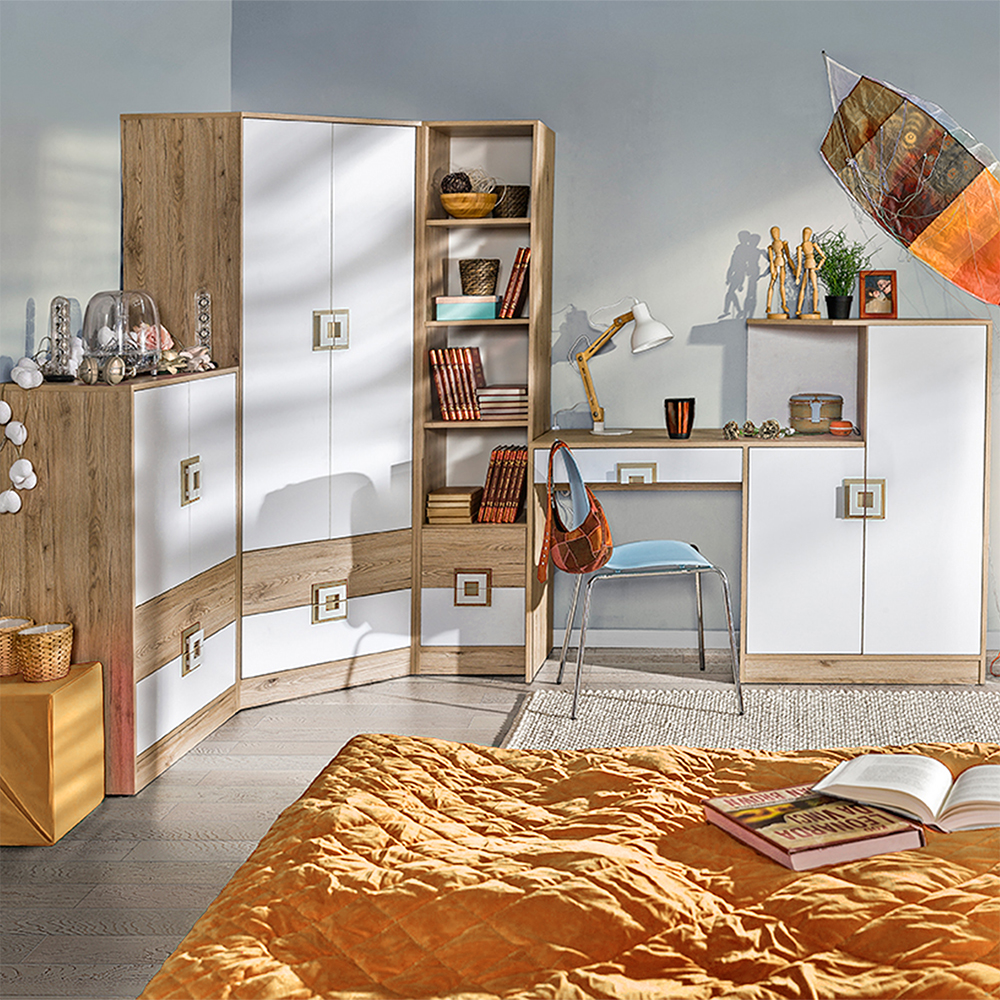 Nico D | komoda 8 | dub světlý