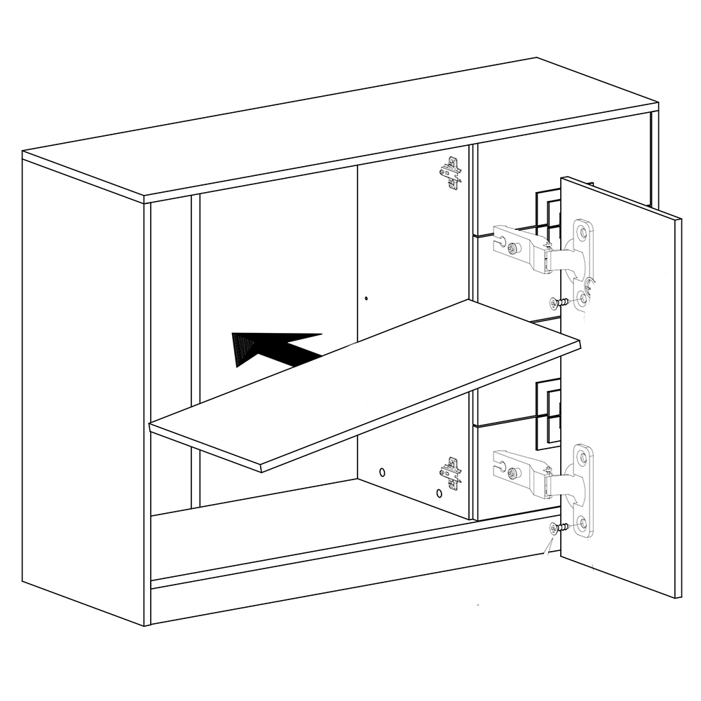Nico D | komoda 8 | dub světlý