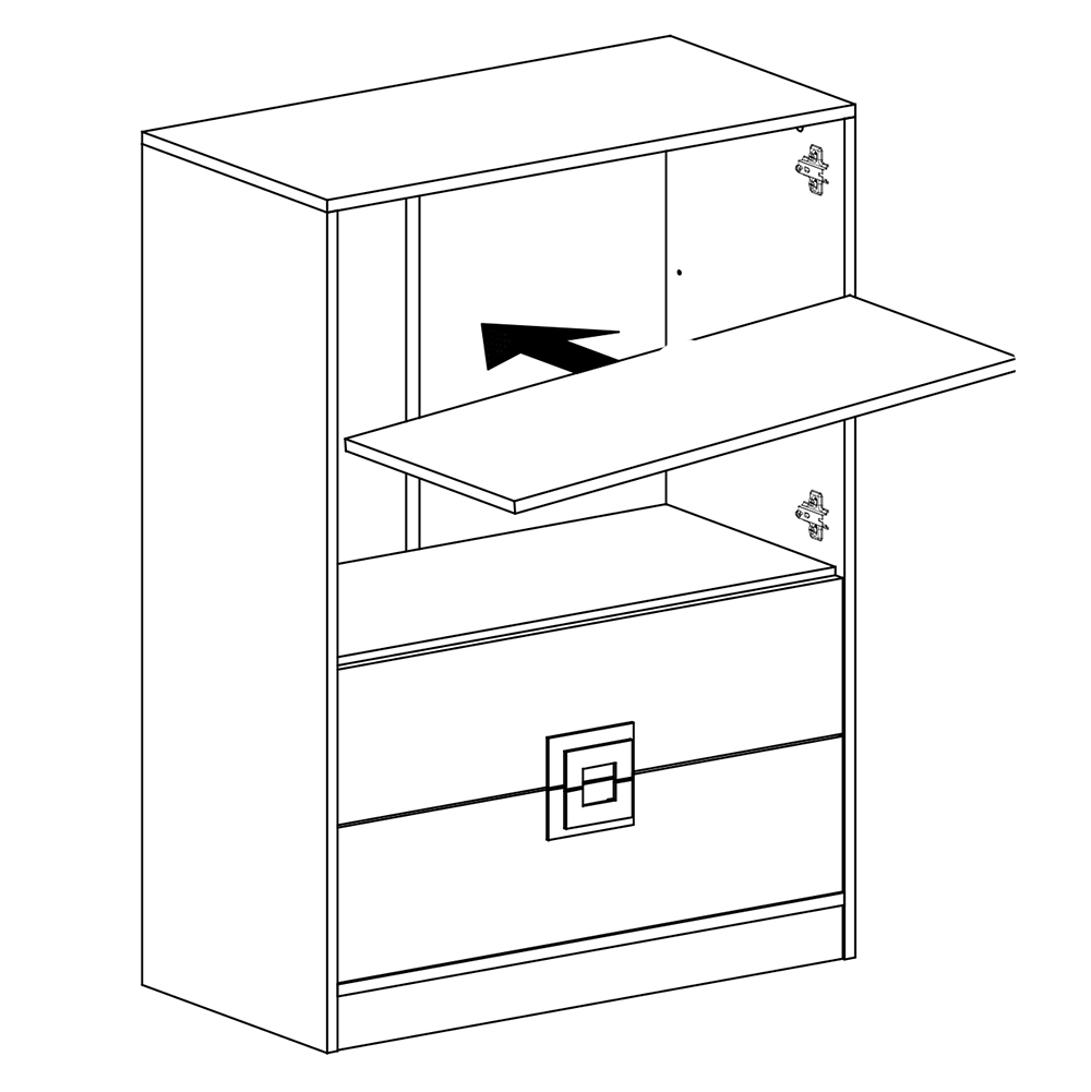 Nico D | komoda 9 | dub světlý