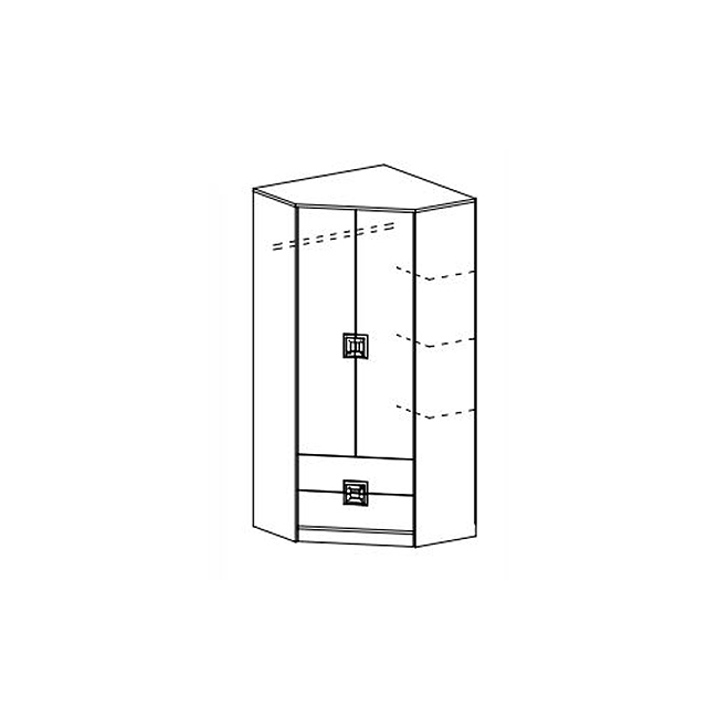 Dětský pokoj Nico C2 - růžová
