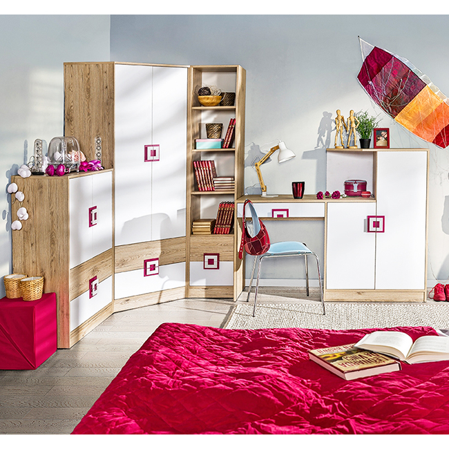 Dětský pokoj Nico C2 - růžová